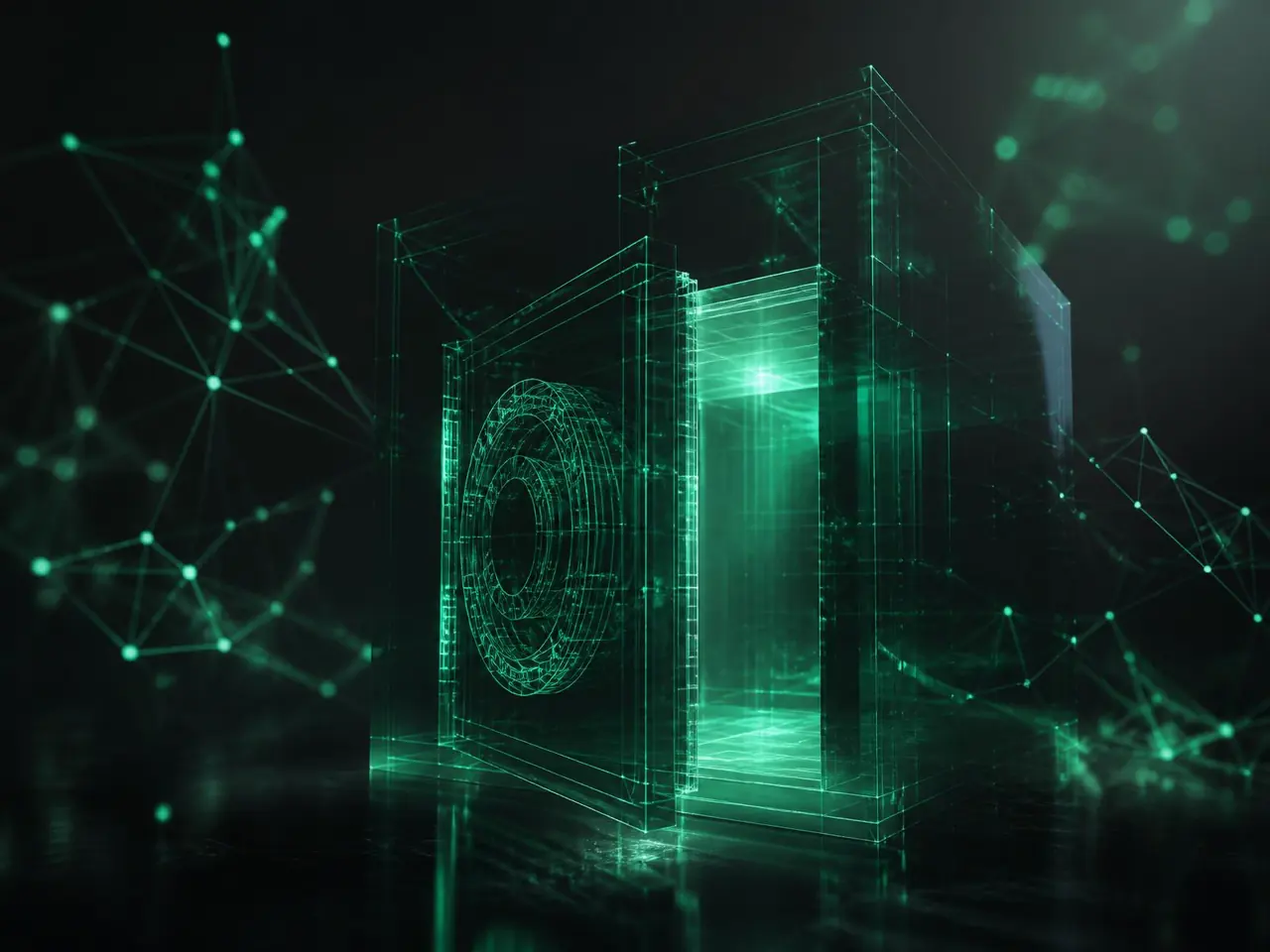 CryptoMelon institutional MPC wallet dashboard showing multi-chain treasury custody